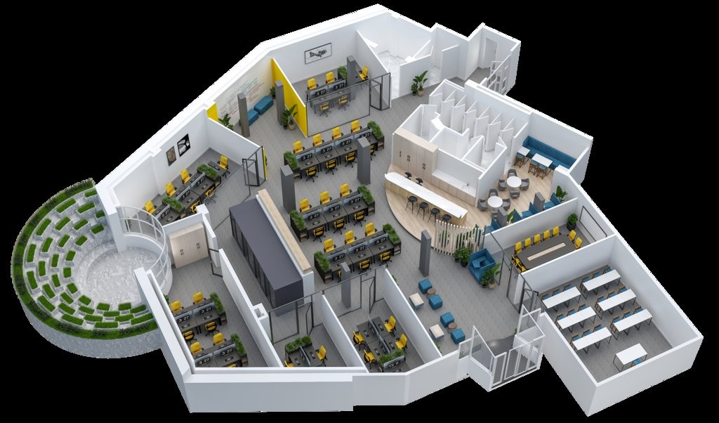 620m² ufficio