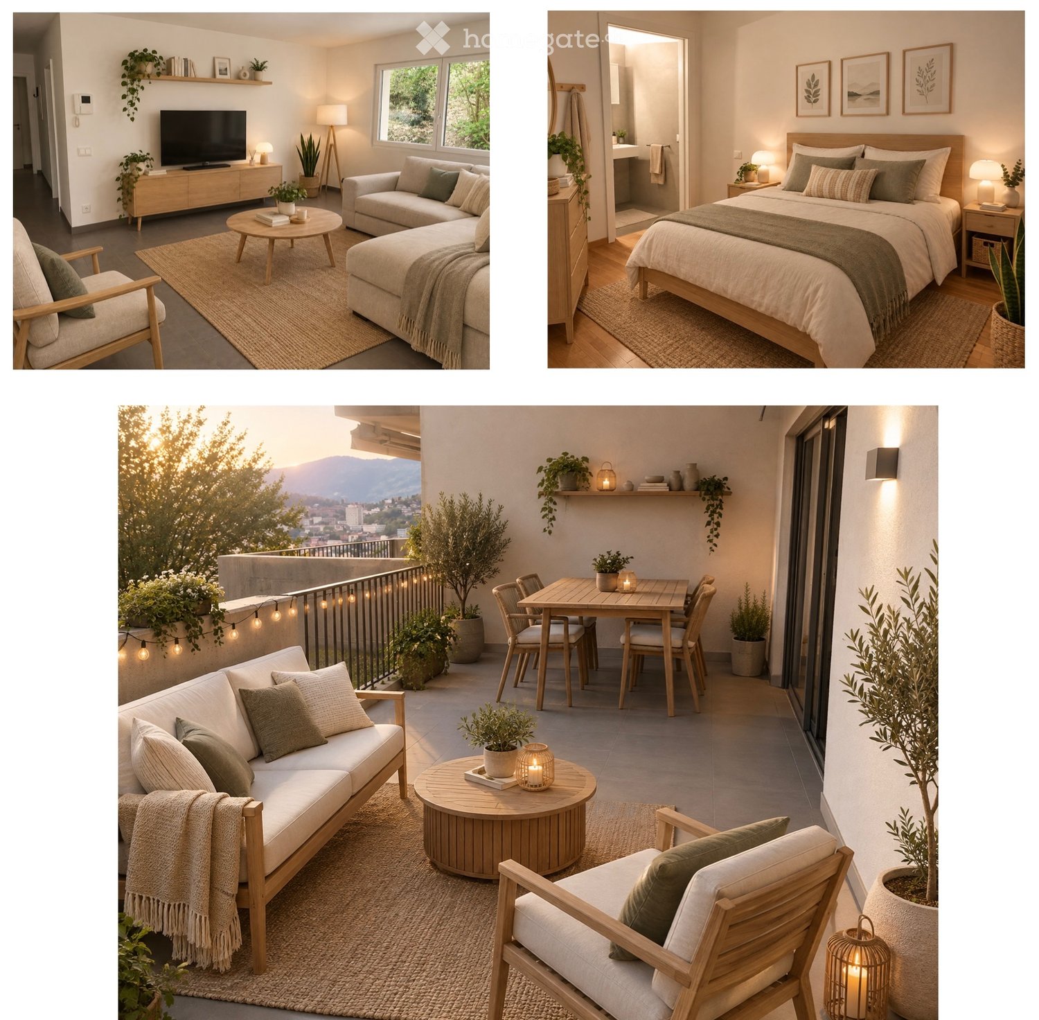 3 rooms apartment