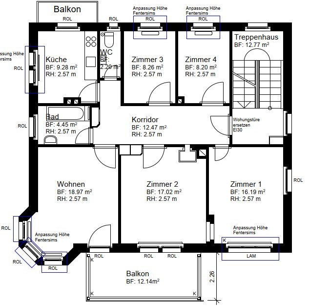 Appartamento di 4 ½ locali, foto 7 di 7