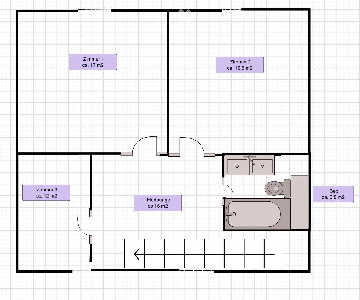 Appartamento di 4 ½ locali, foto 4 di 5