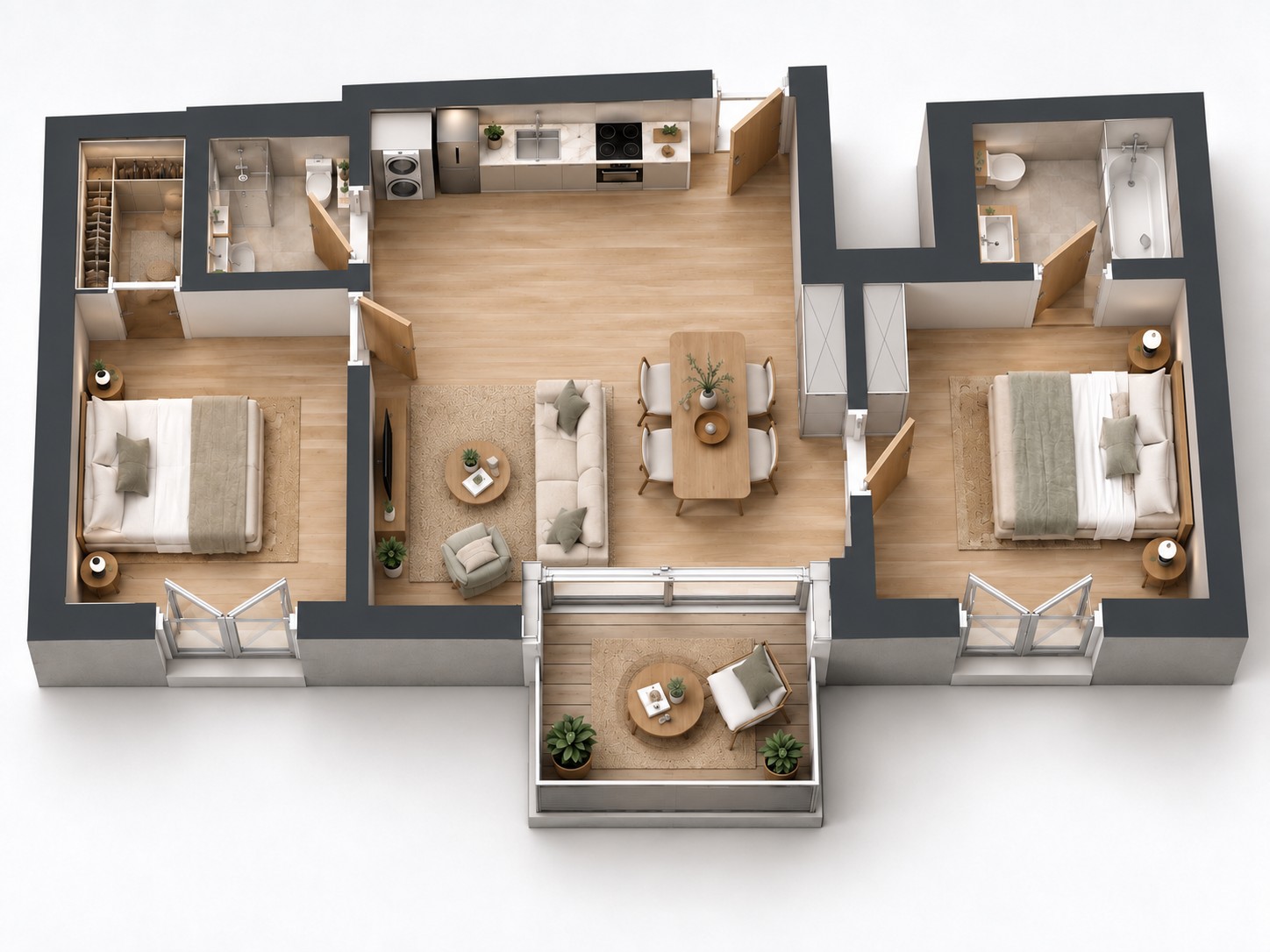 Appartamento di 3 ½ locali