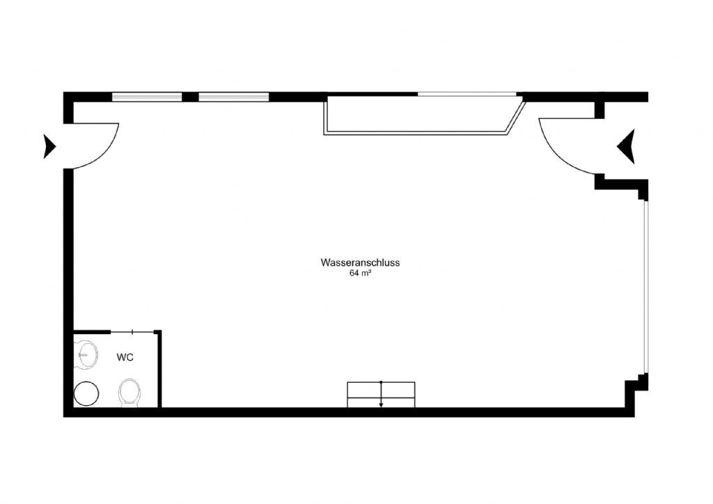 Local commercial de 64m²
