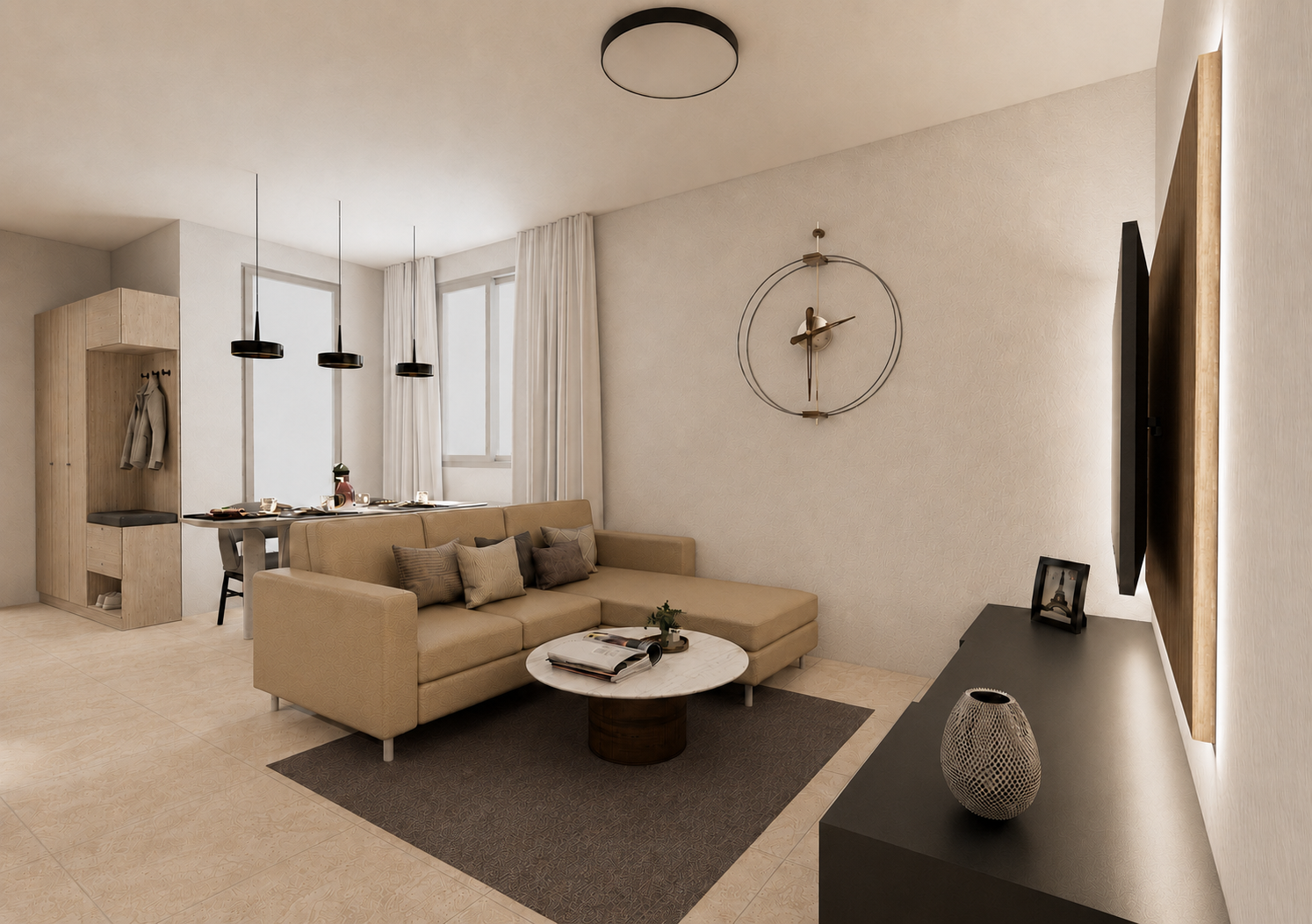 3 ½ rooms apartment, foto 2 di 7
