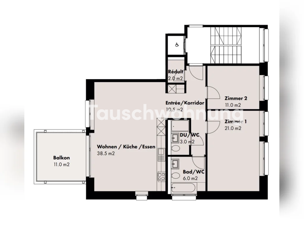 3 ½ rooms apartment