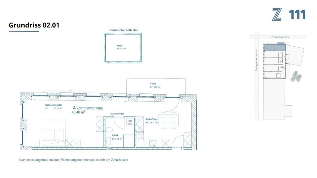 loft di 2 locali