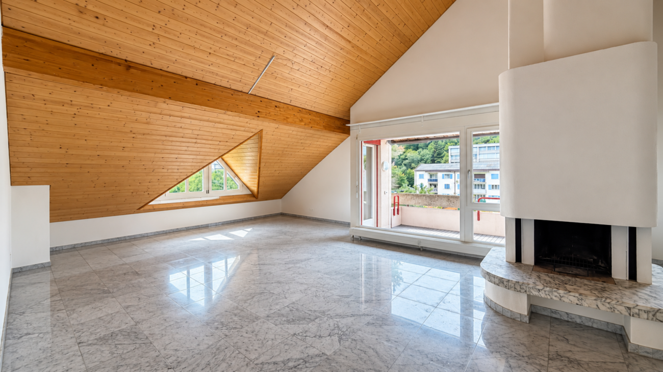 Appartamento mansardato di 2 ½ locali, foto 1 di 10