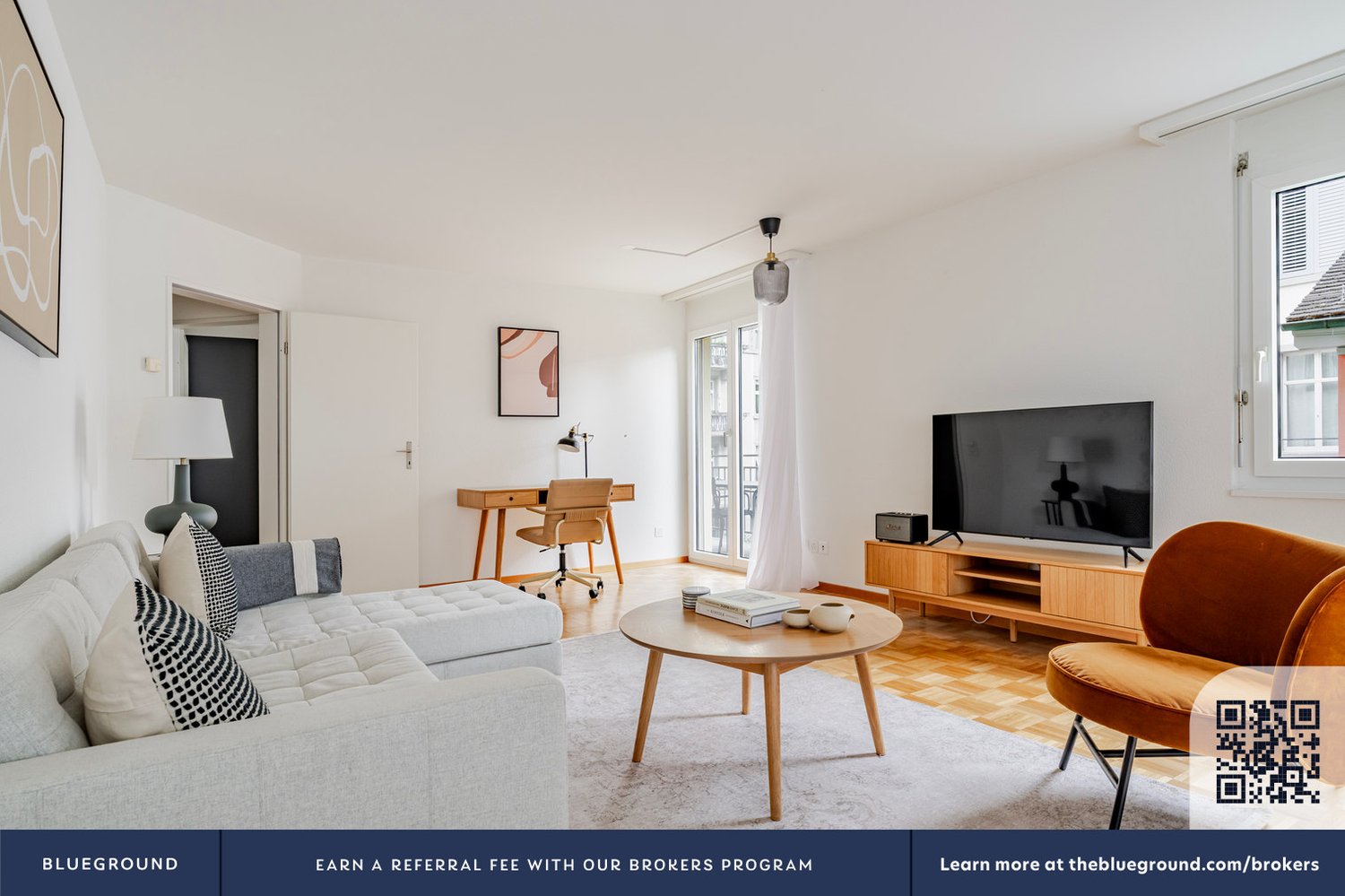 3 rooms furnished flat, foto 3 di 10