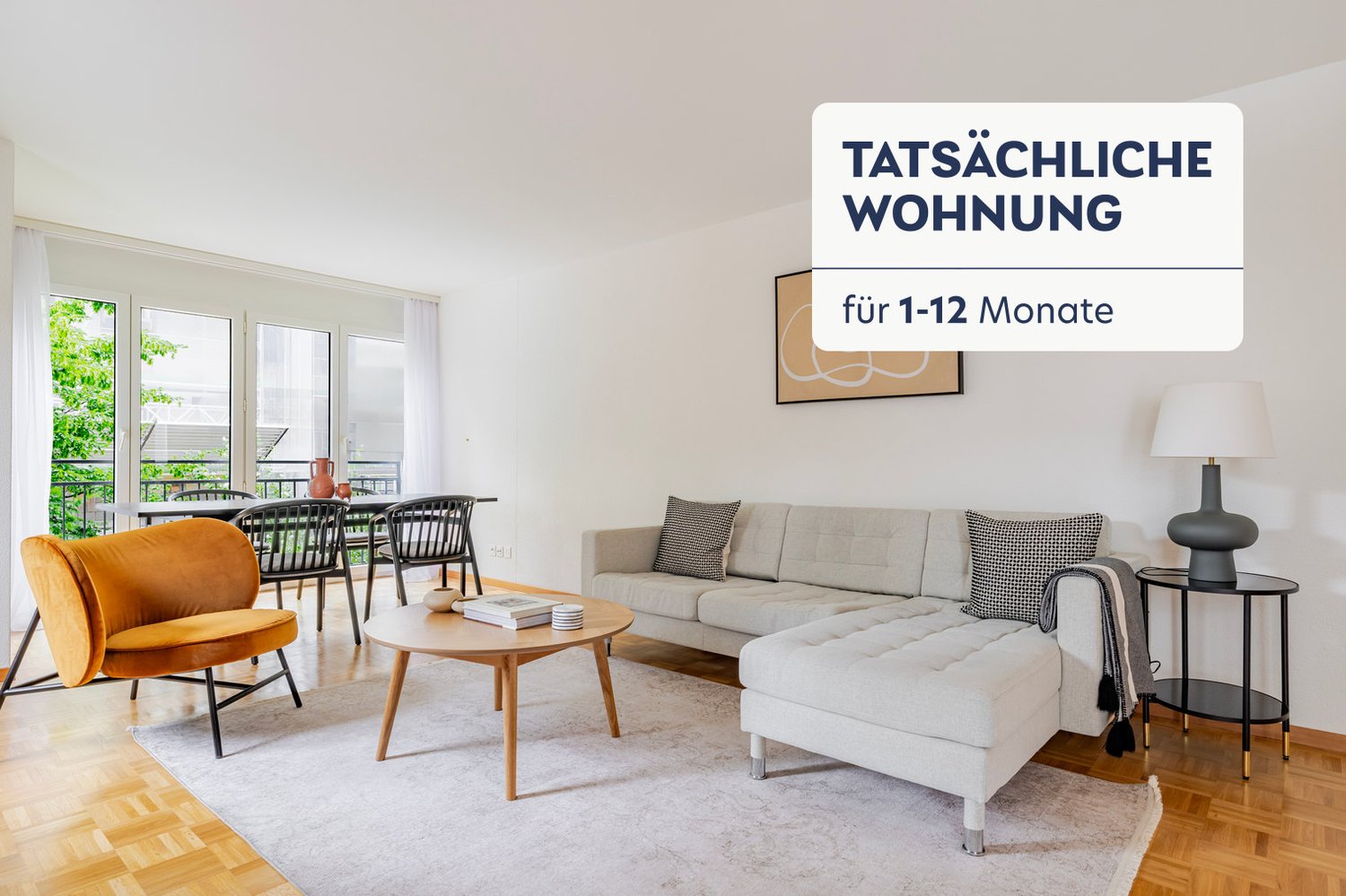 3 rooms furnished flat, foto 1 di 10