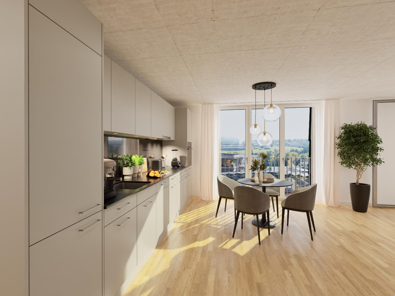 3 ½ rooms apartment
