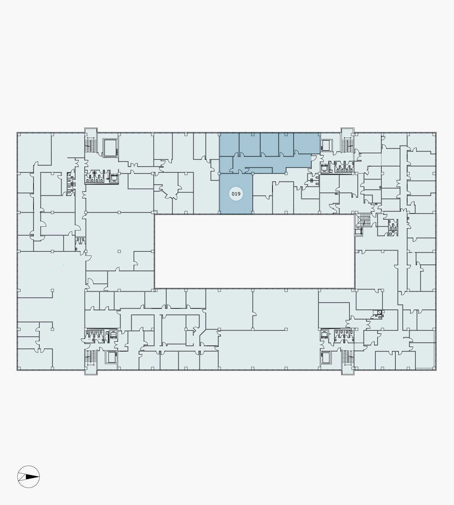 263m² office