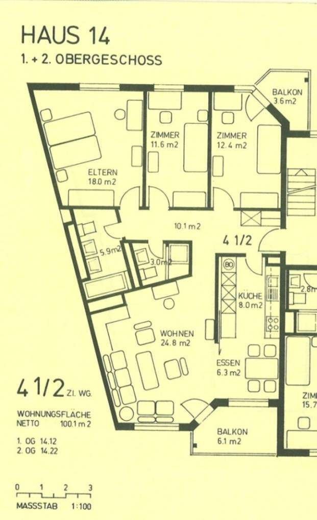 Appartamento di 2 ½ locali, foto 8 di 8