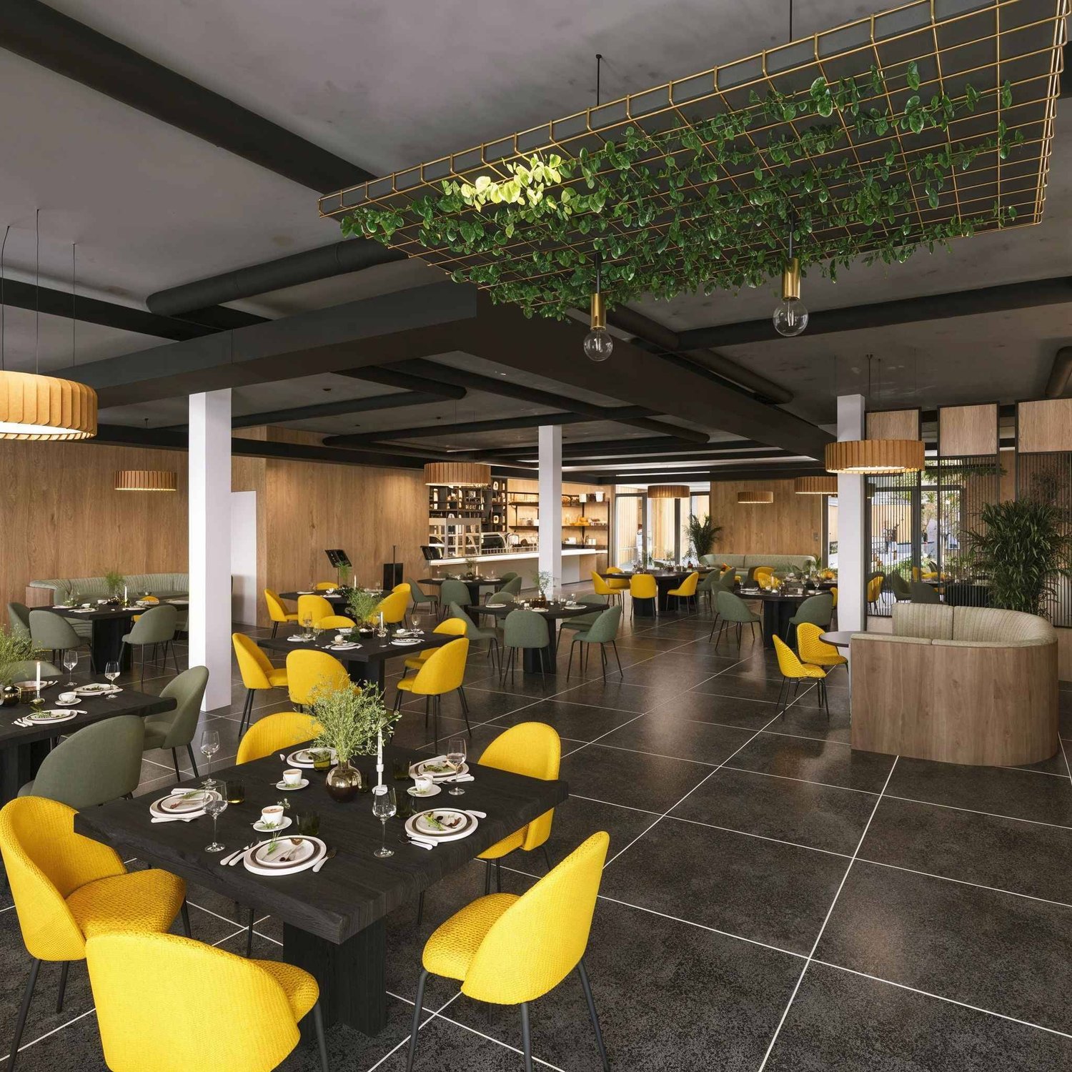 322m² arcade