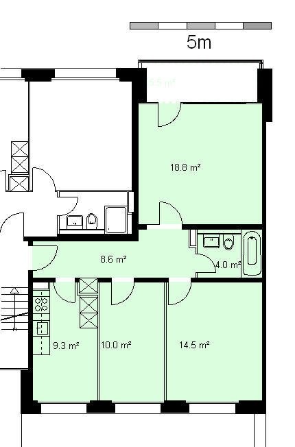 appartamento di 2 locali, foto 10 di 10