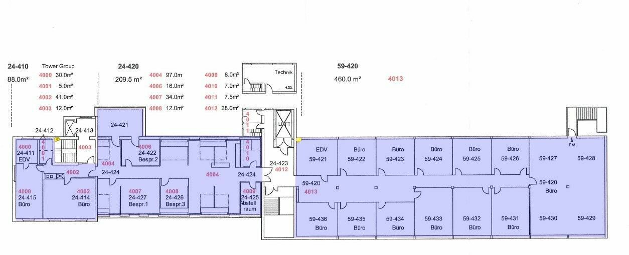 856m² ufficio