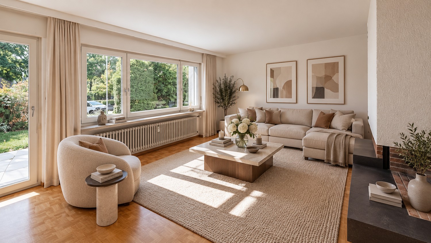 4 rooms apartment