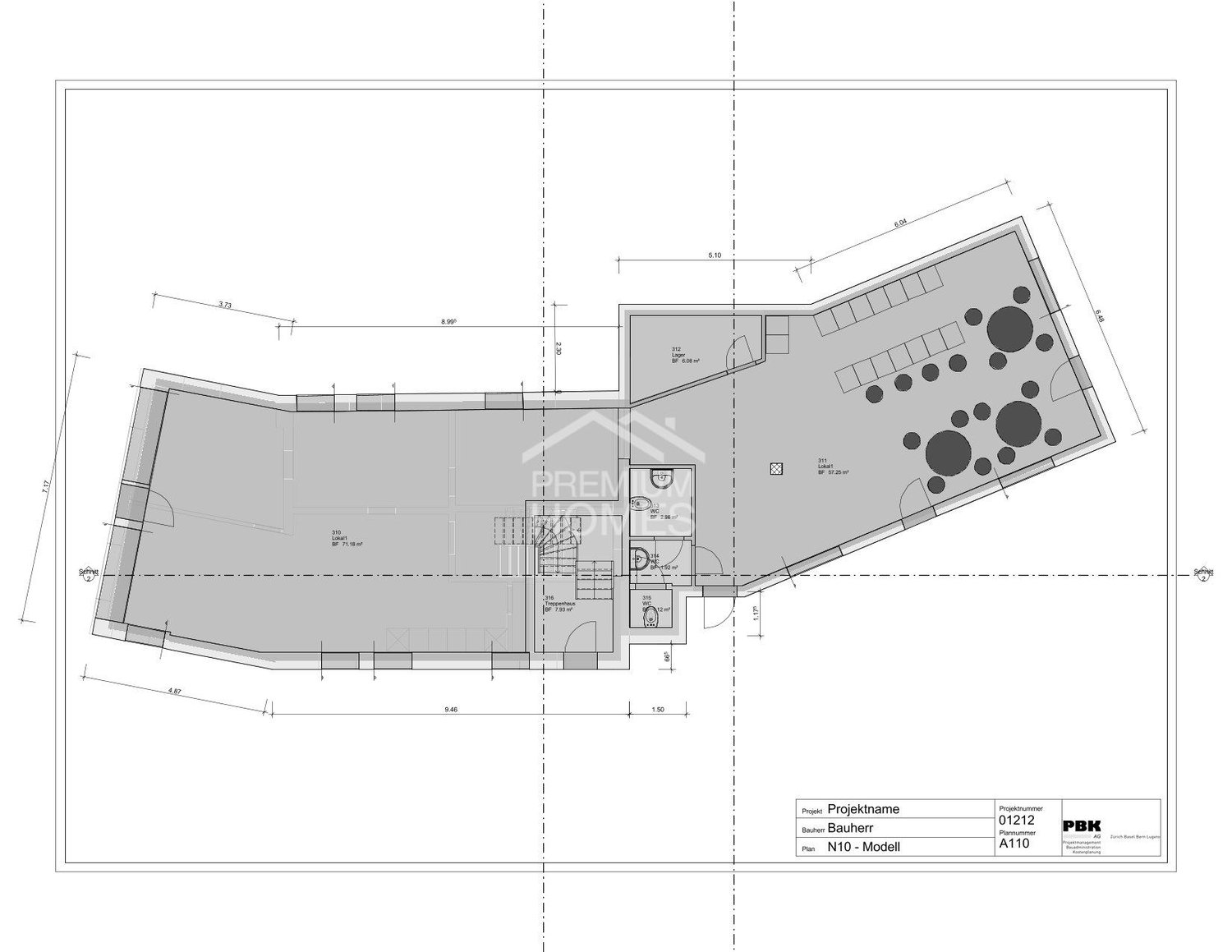 140m² commerciale