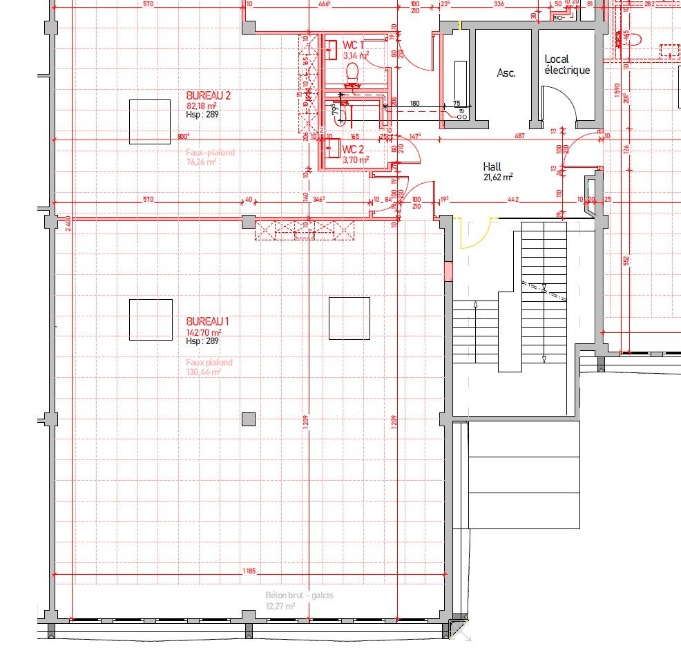 153m² office, foto 2 di 3