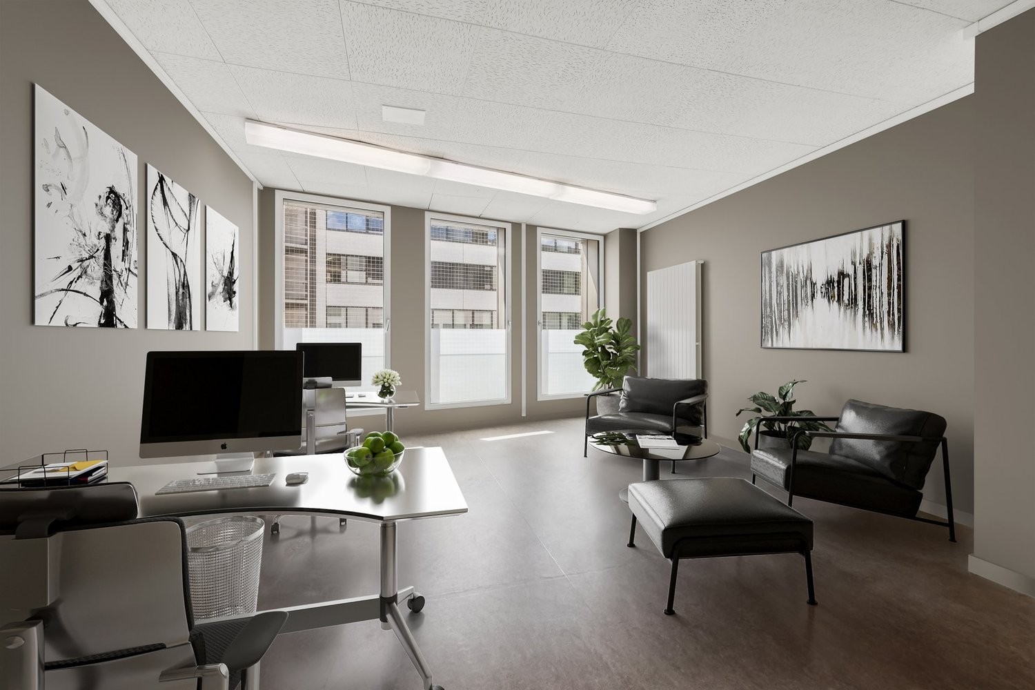 98m² ufficio, foto 2 di 10