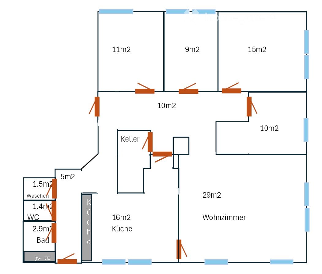 Appartamento di 5 ½ locali, foto 1 di 5