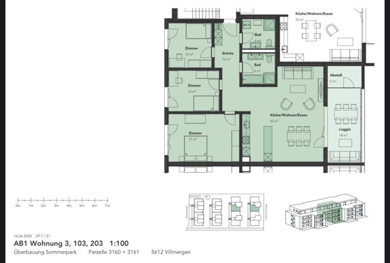 Appartamento di 4 ½ locali