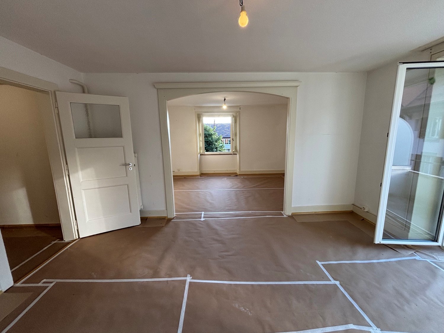 3 rooms roof flat