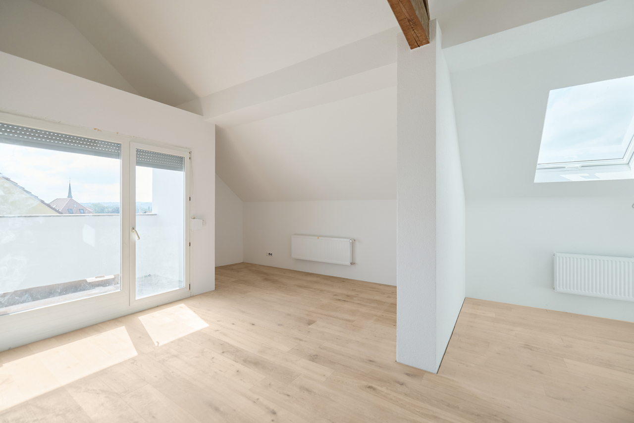 2 ½ pièces appartement au dernier étage
