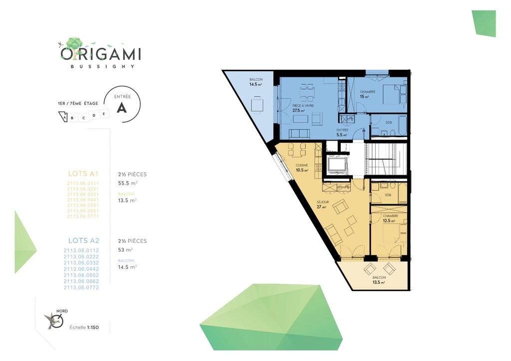 Appartamento di 2 ½ locali
