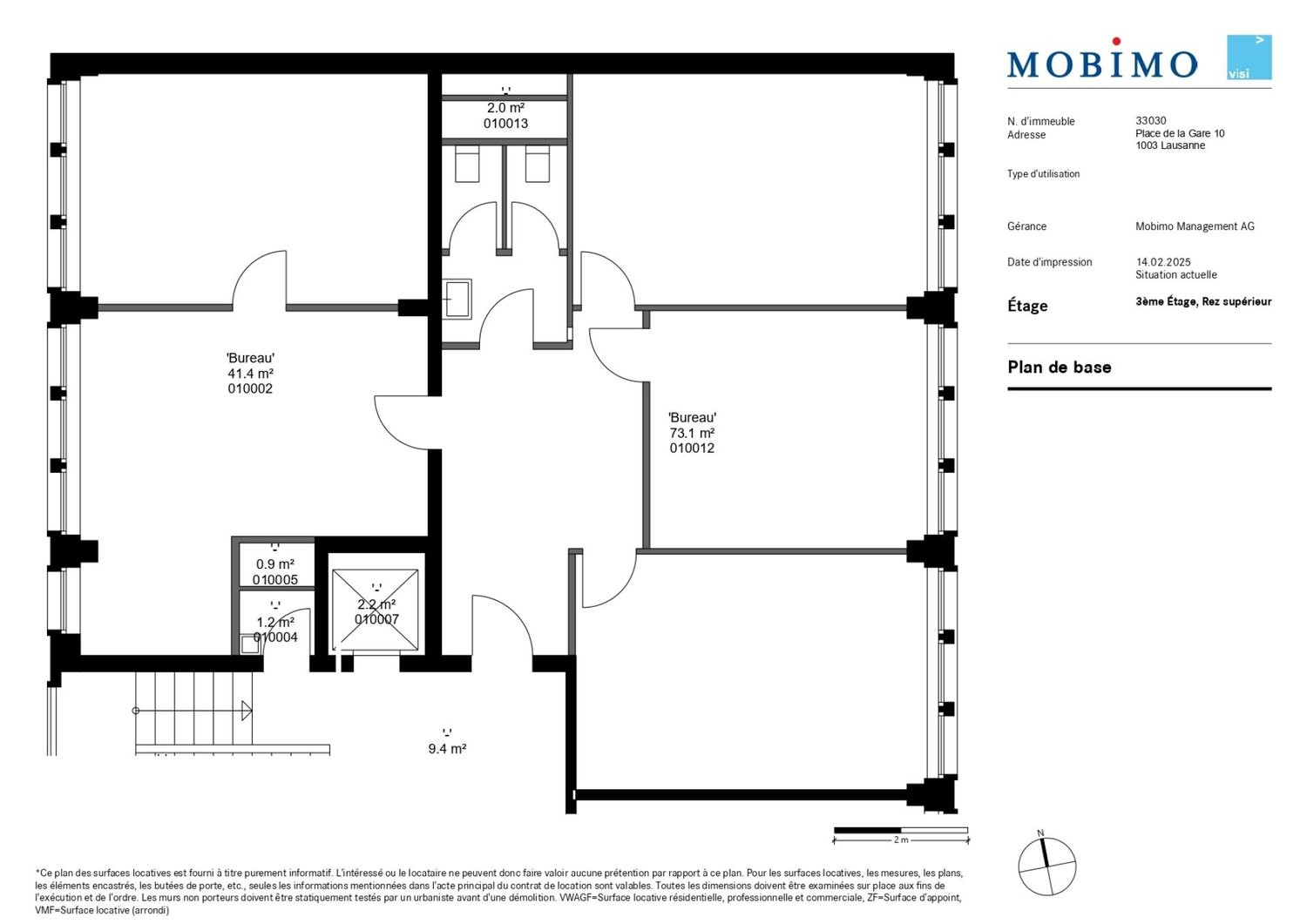 116m² ufficio