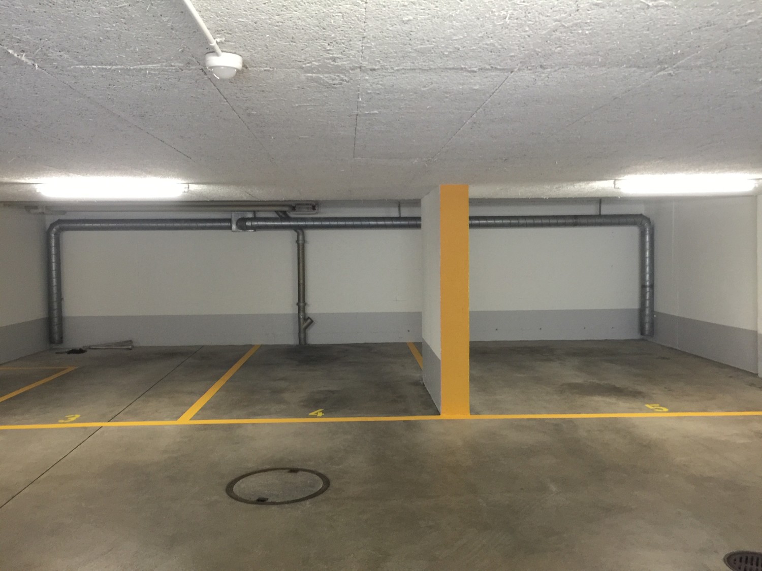 Posto auto sotterraneo
