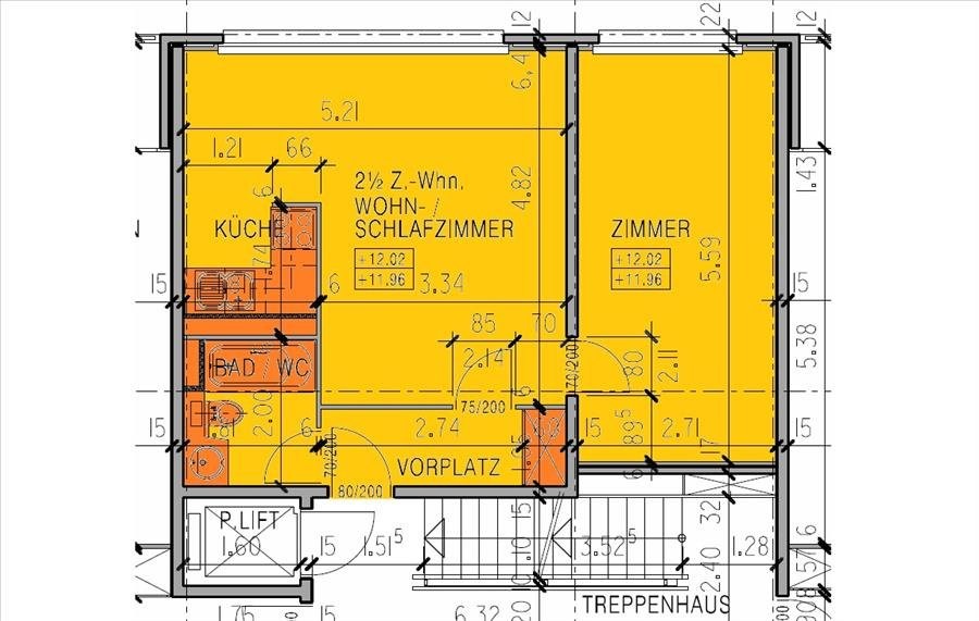 Appartamento di 2 ½ locali