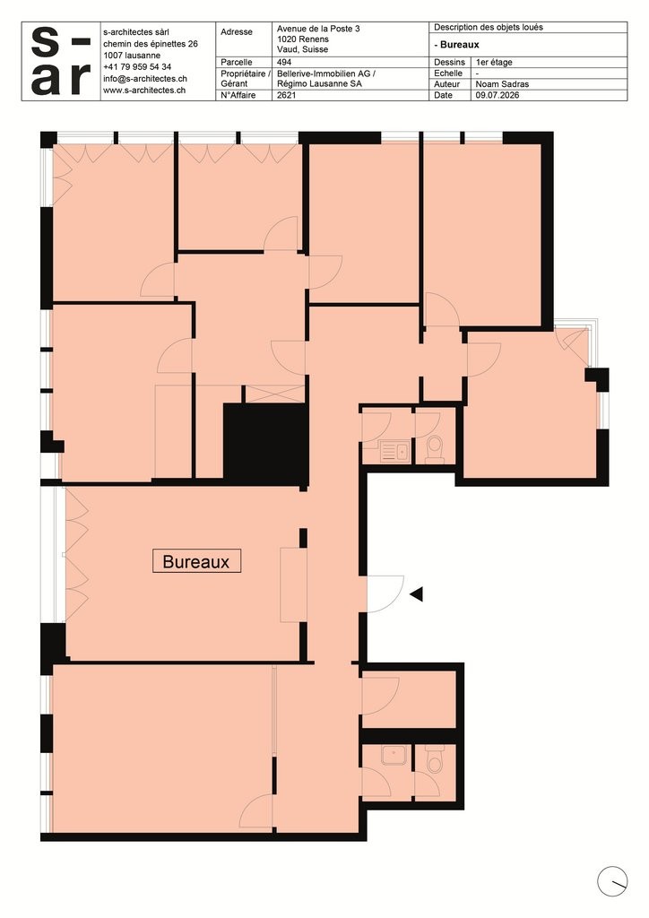 156m² ufficio