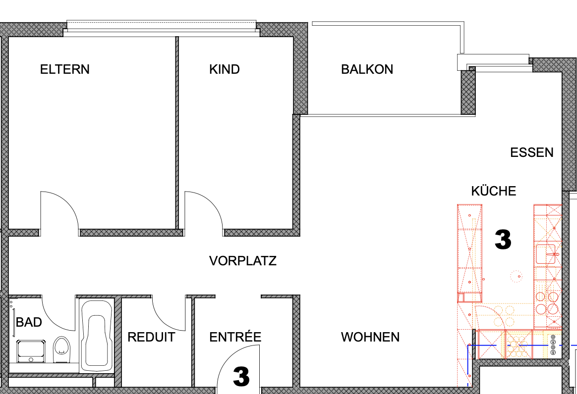 Appartamento di 2 ½ locali, foto 6 di 6