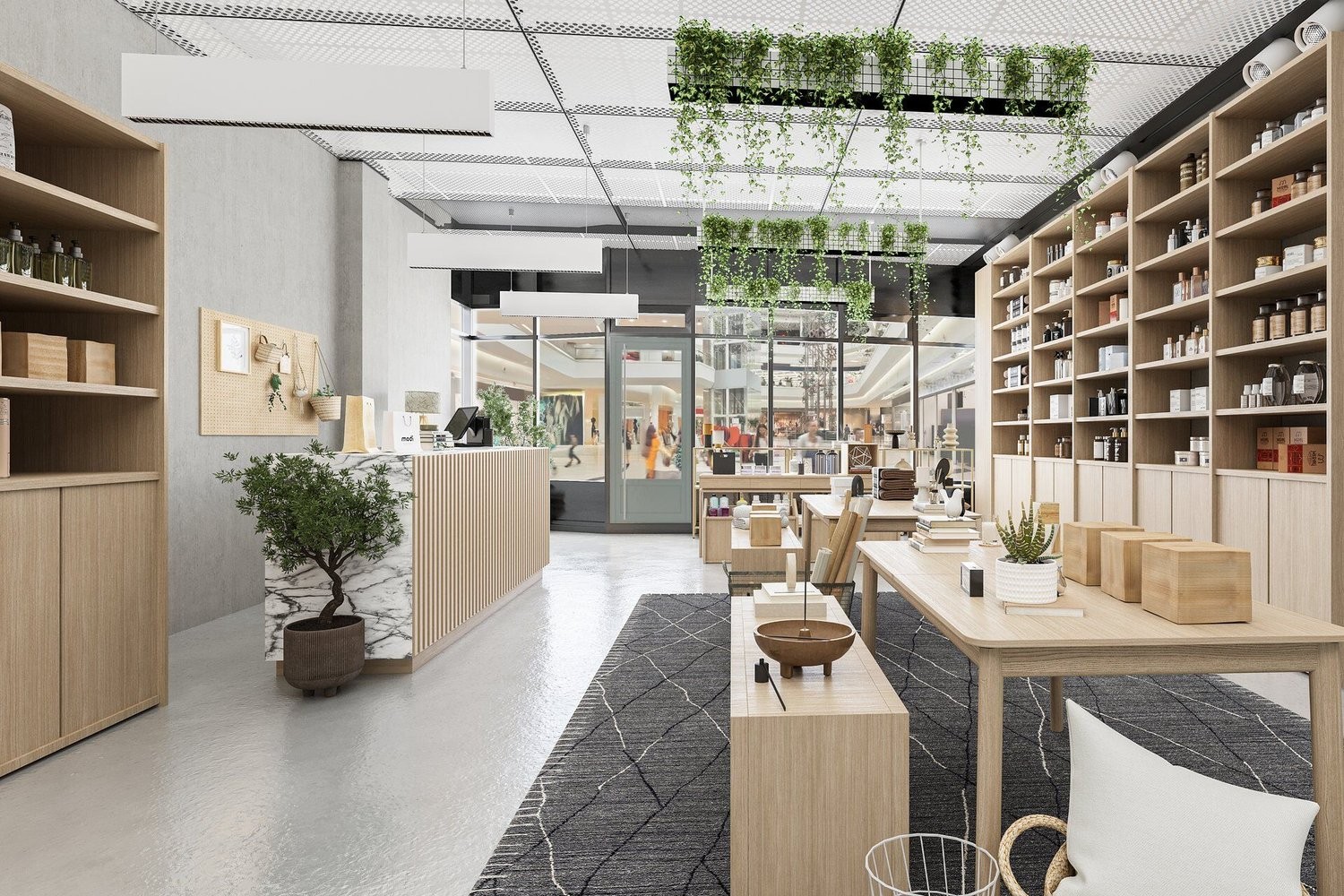 110m² magasin