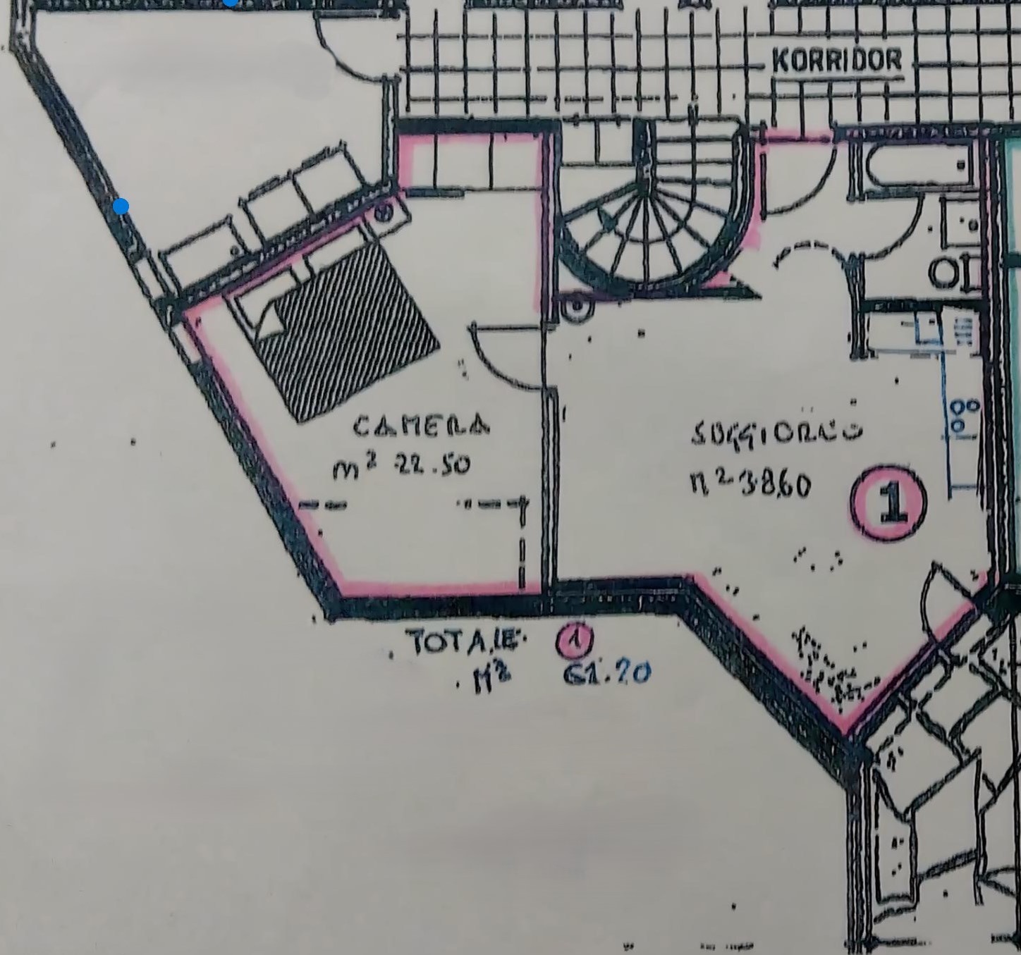 2 ½ rooms apartment