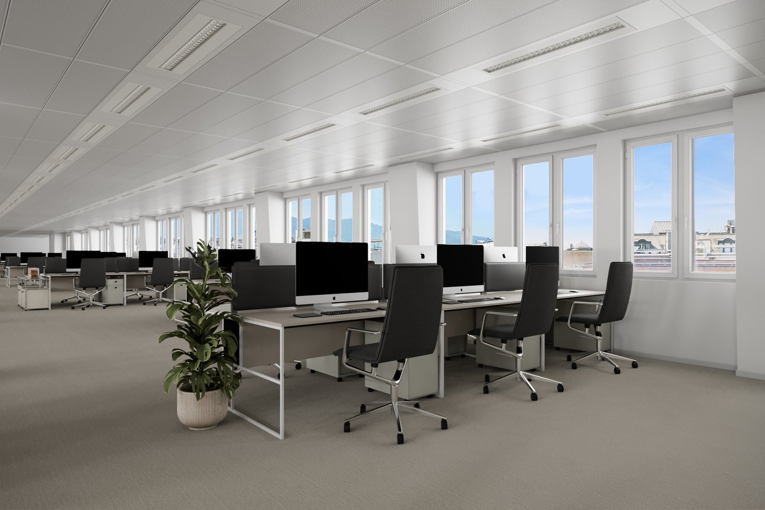 600m² office, foto 7 di 10