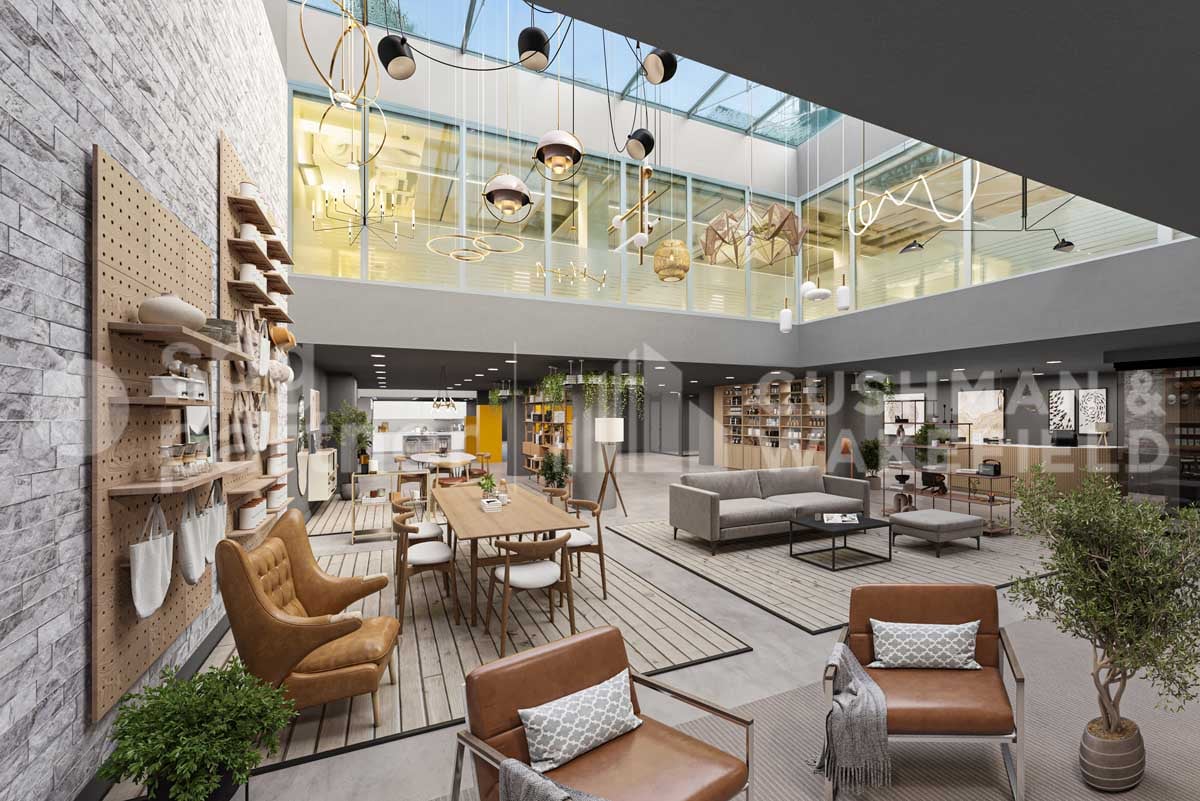 600m² commercial