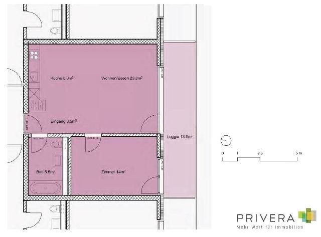 Appartamento di 2 ½ locali