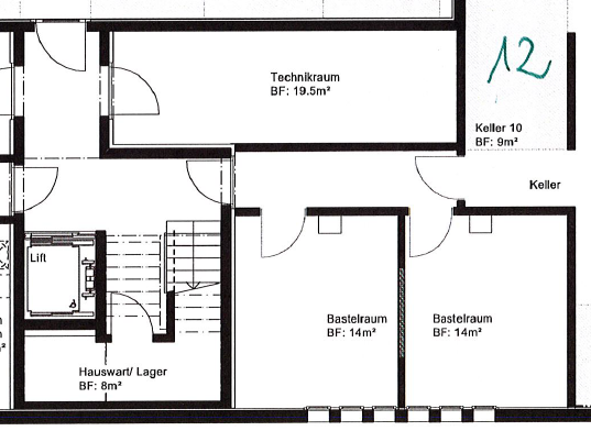 14m² locale hobby