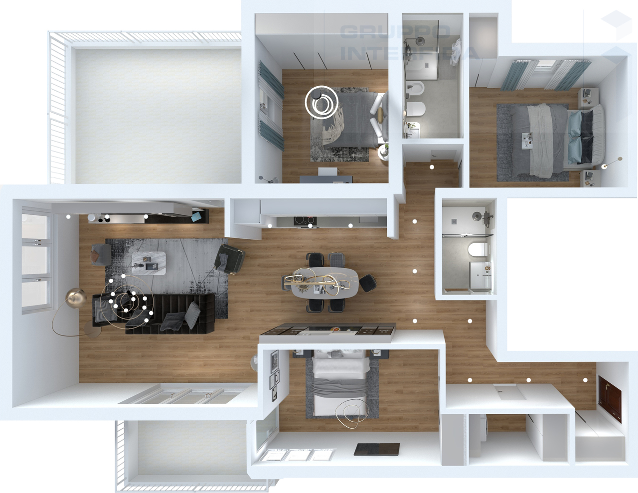 4 ½ pièces appartement