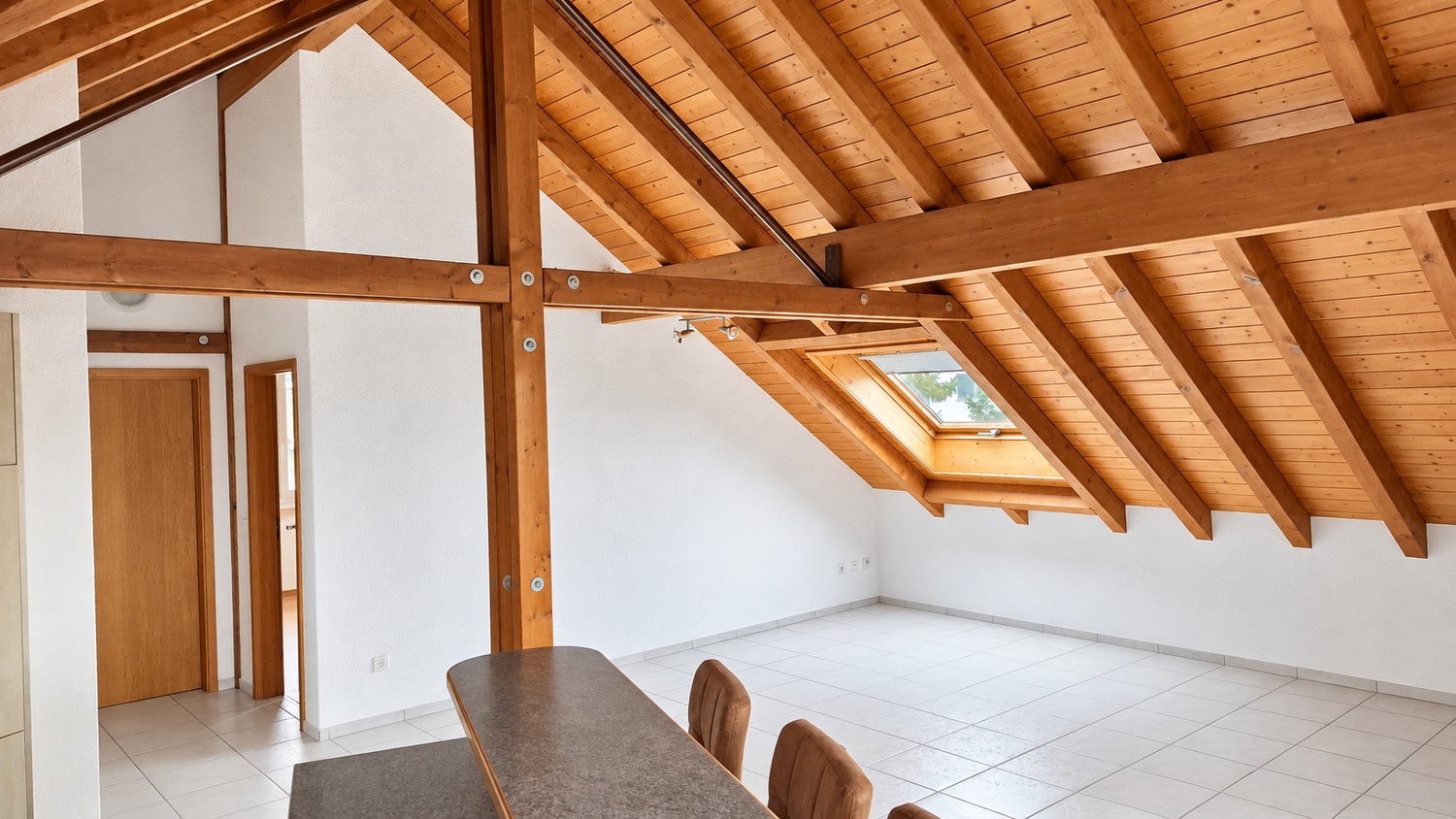 3 locali appartamento mansardato