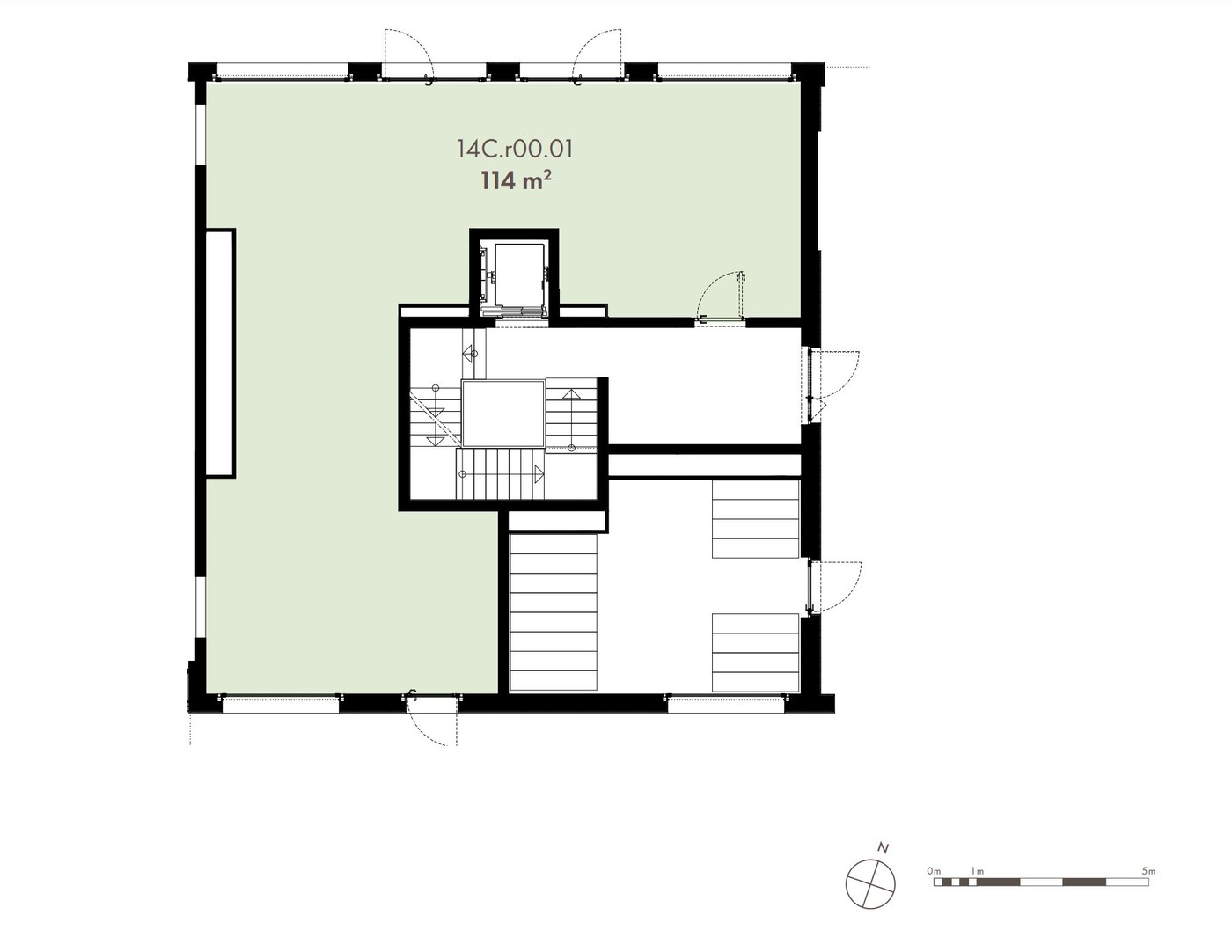 114m² negozio