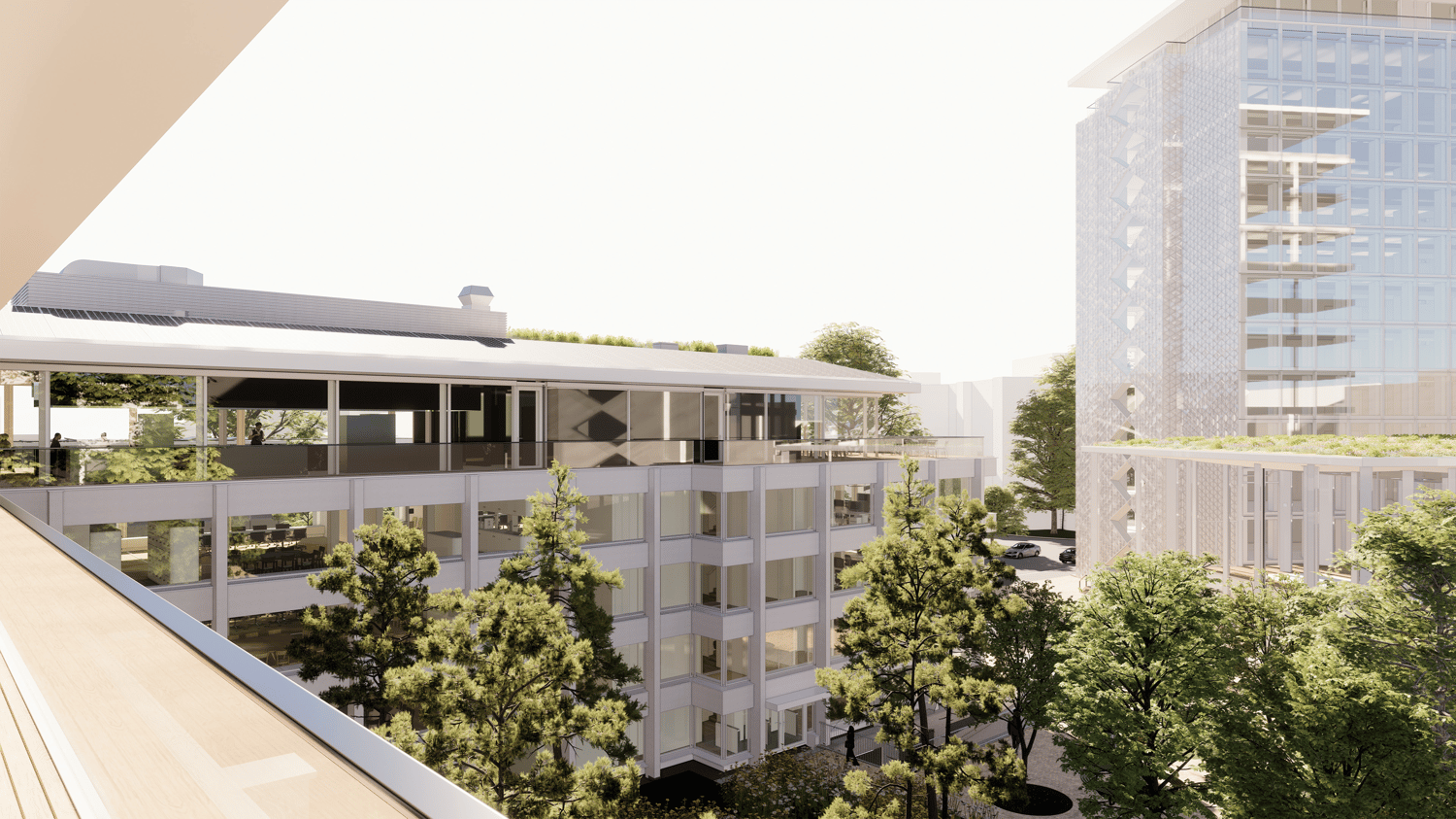 4600m² de bureaux