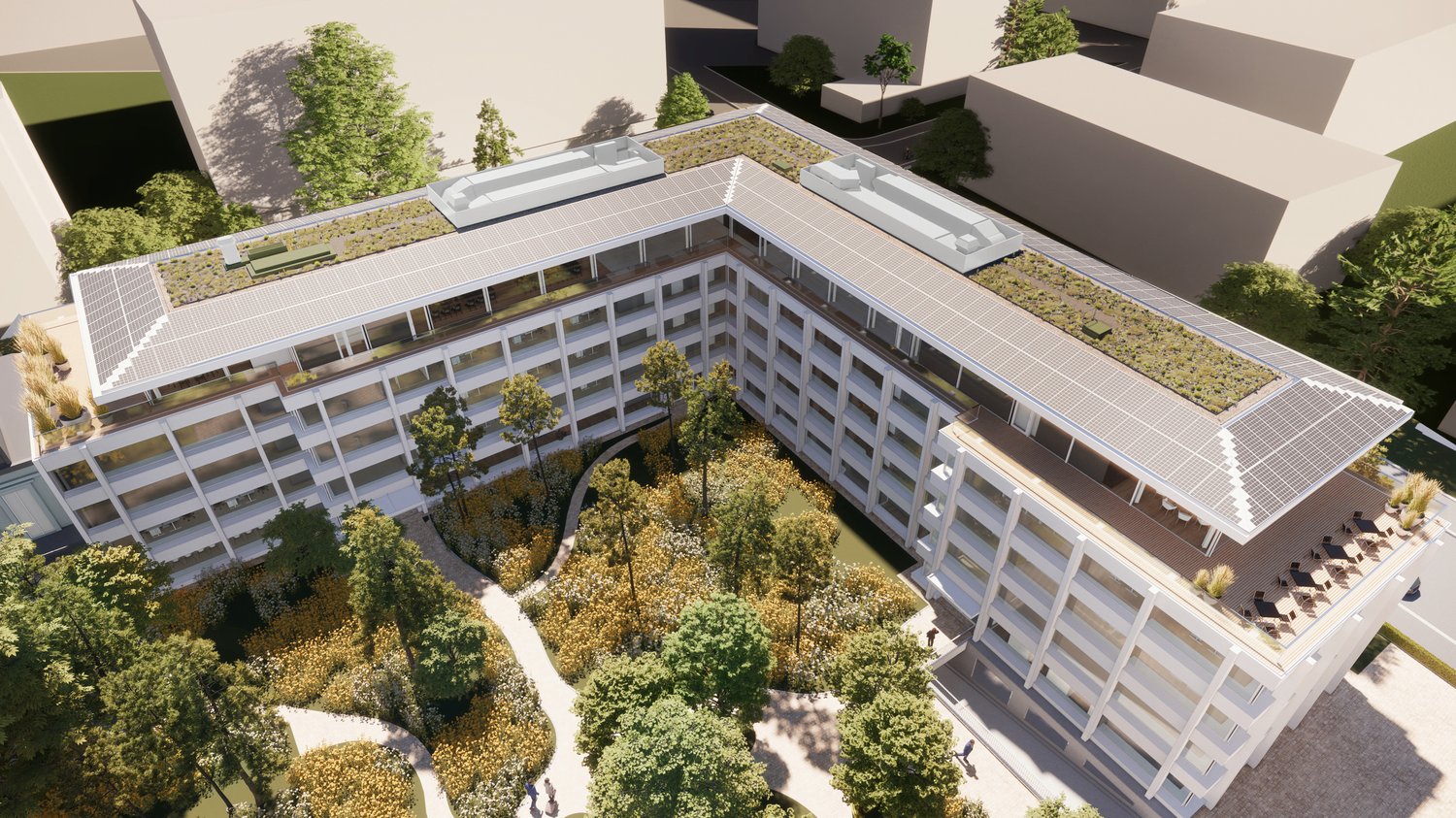 4600m² de bureaux