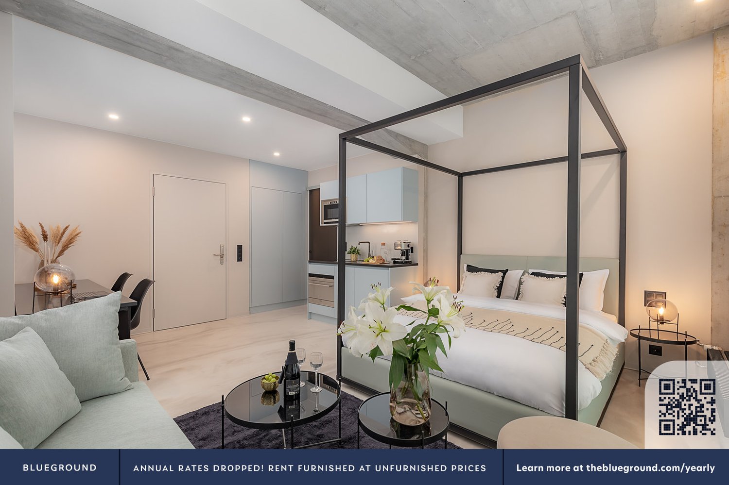1 room furnished flat, foto 7 di 10