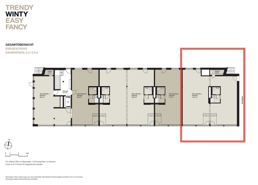 144m² ufficio