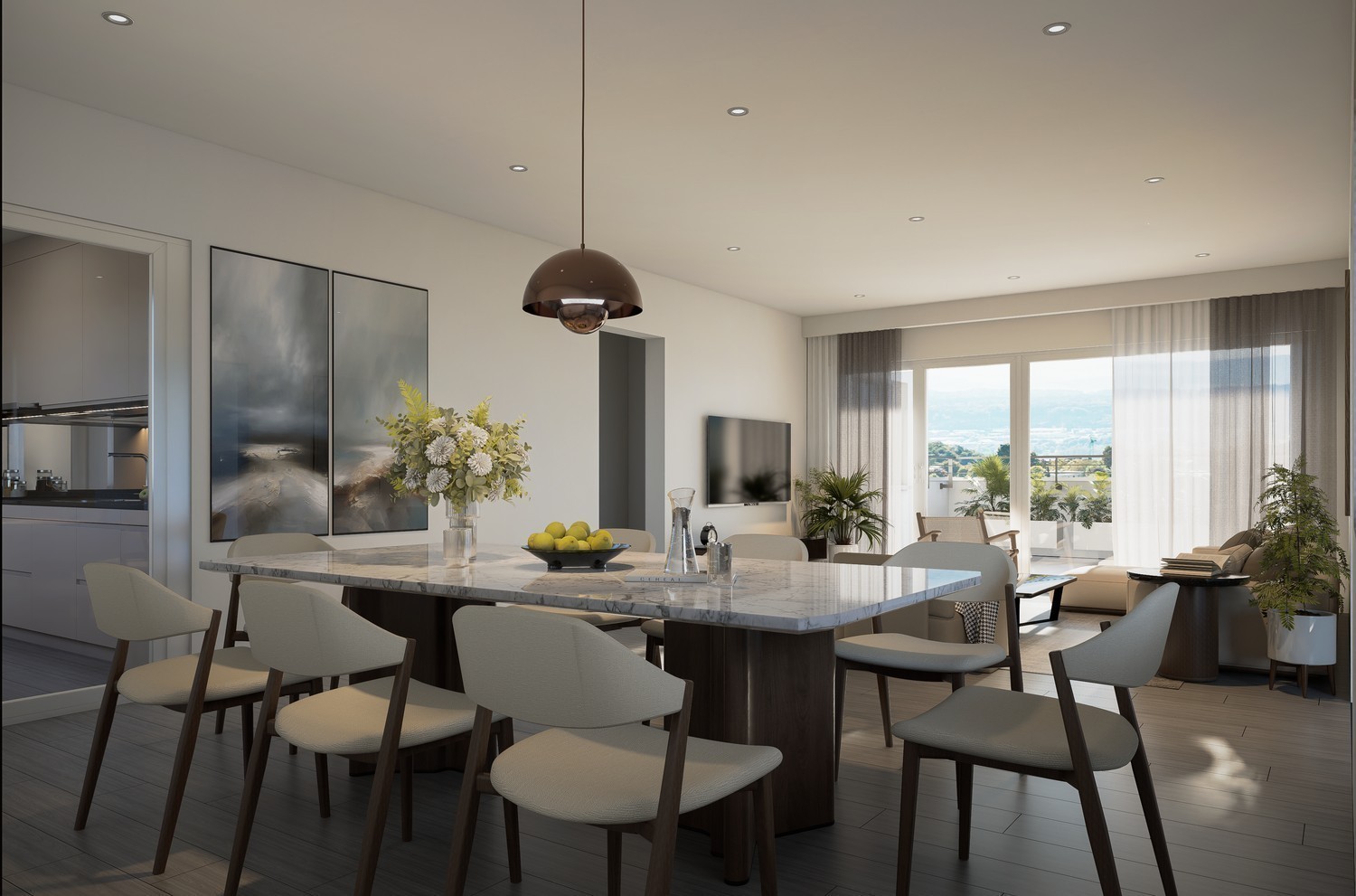 3 ½ pièces appartement