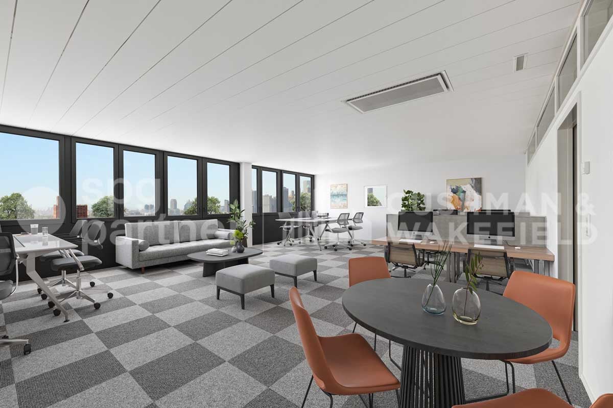 300m² office