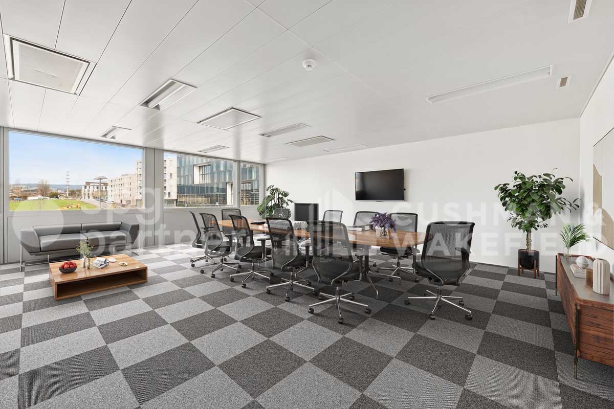 300m² office
