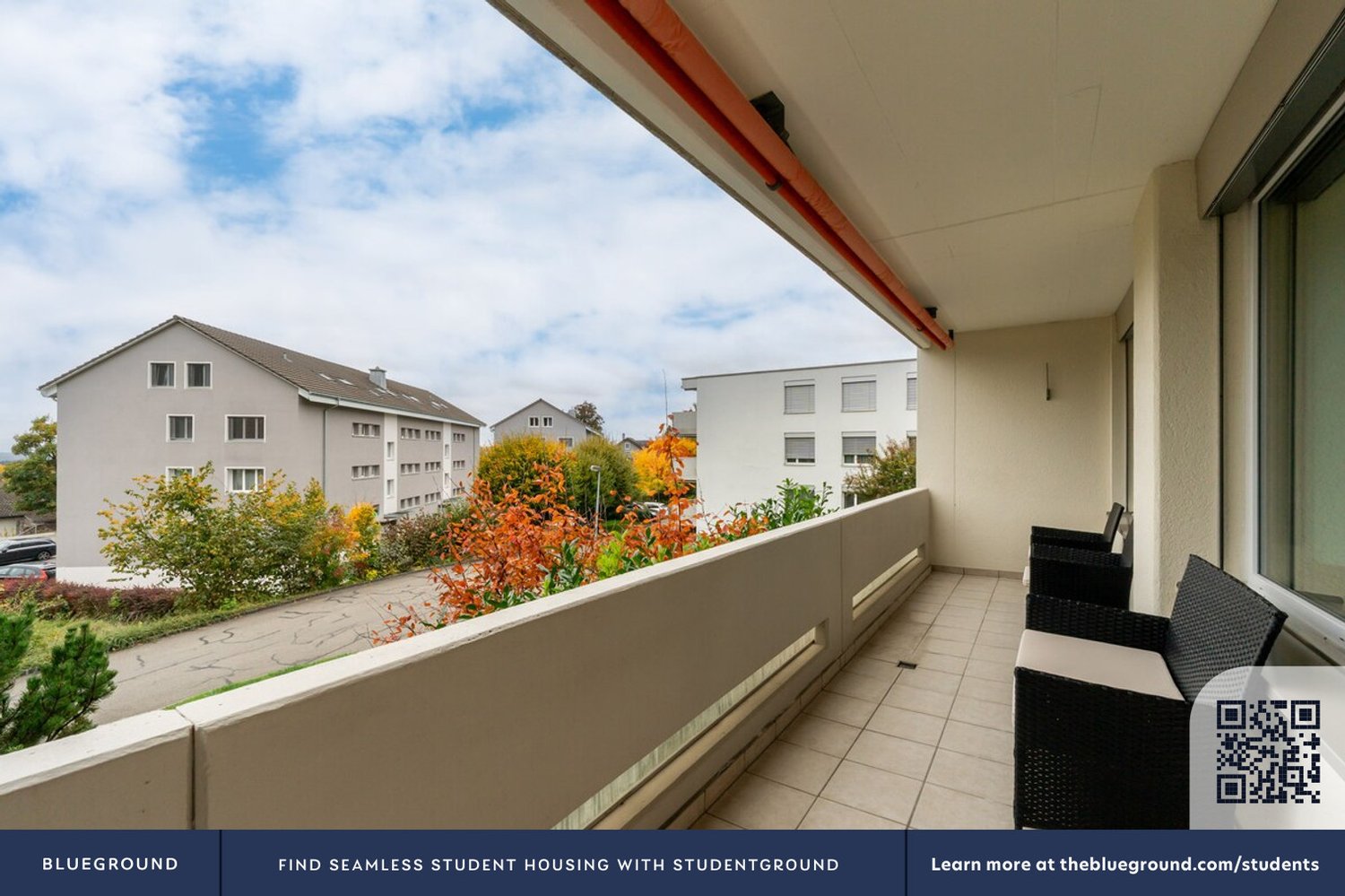4 rooms furnished flat