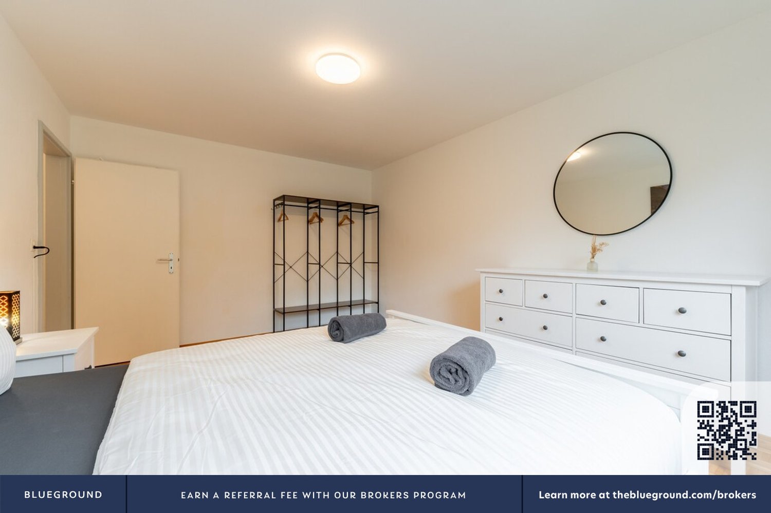 4 rooms furnished flat